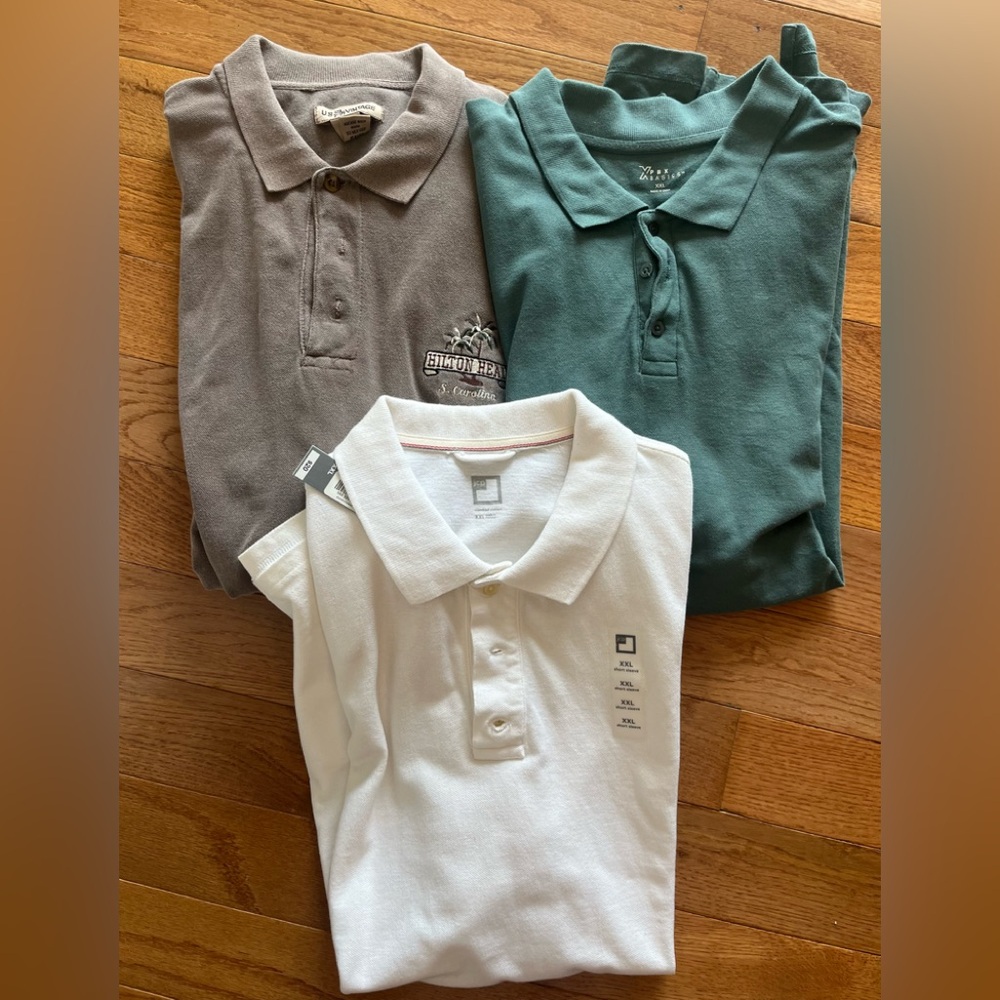 LOT of 3 Men’s assorted shirts. XXL